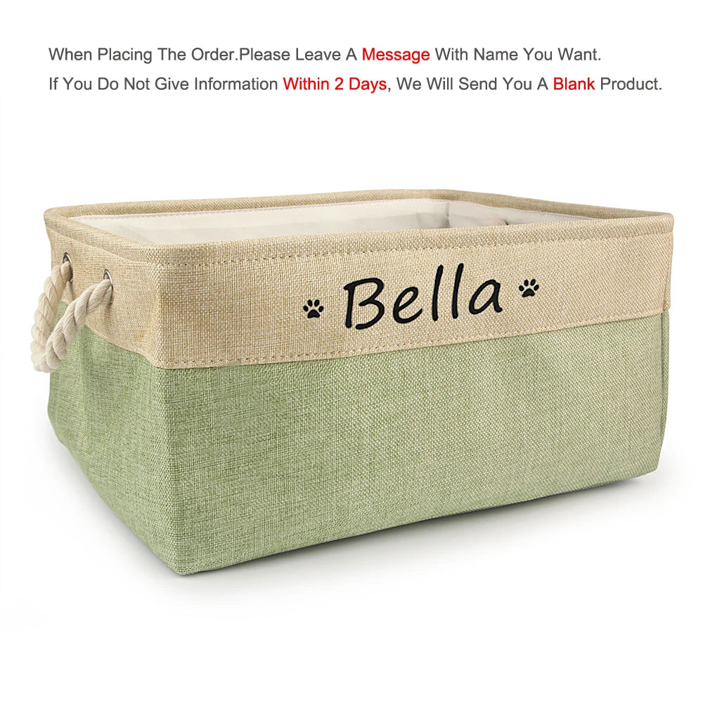 Pet Toy Basket