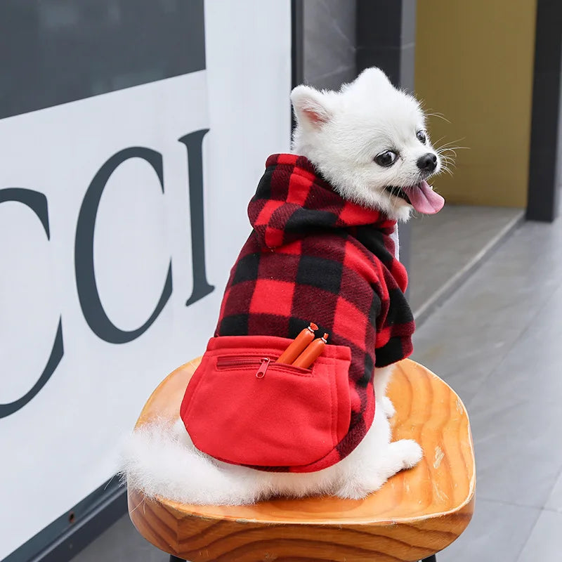 Winter Plaid Reversible Vest