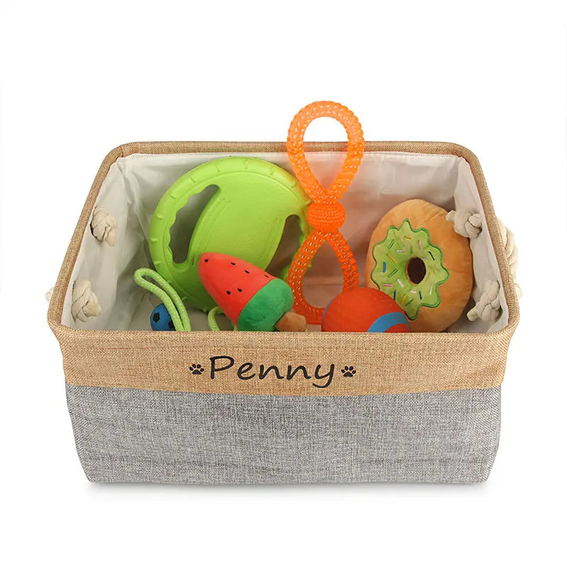 Pet Toy Basket
