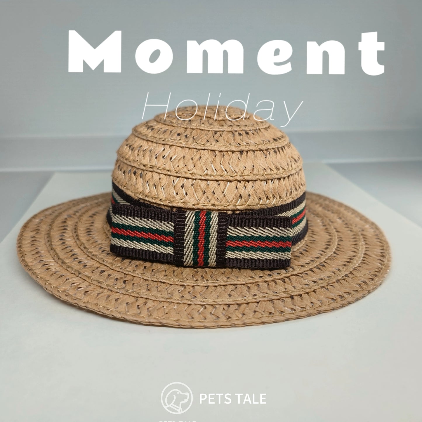Premium Dog Straw Hat