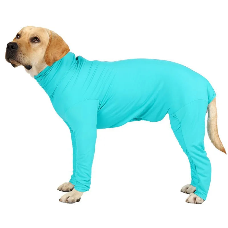 Long-Sleeved One-piece Pet Pajamas 4-Legged