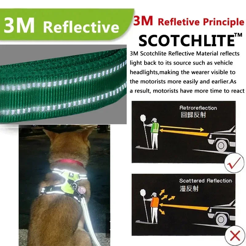 Adjustable, Reflective, Breathable Harness Vest