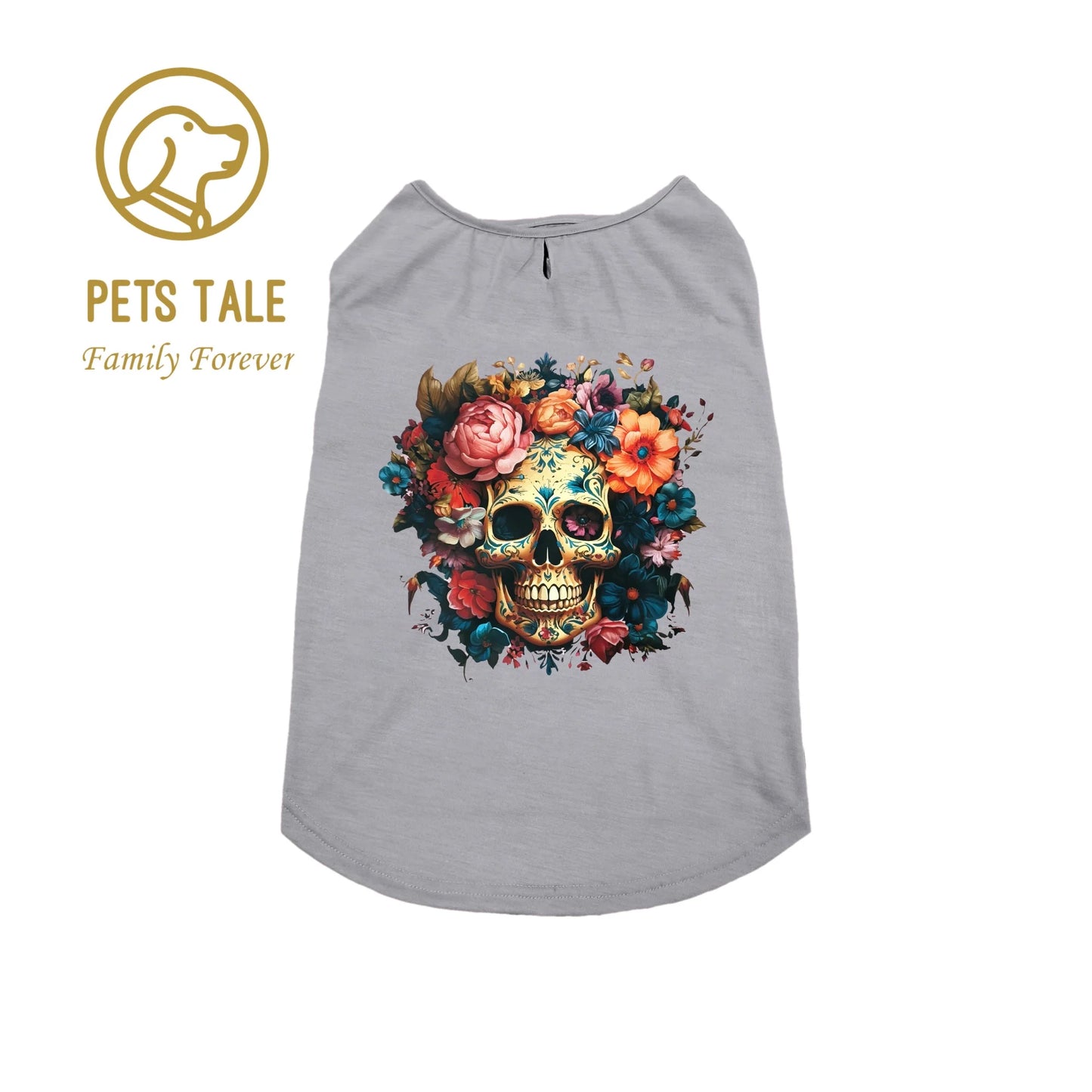 Skull Rose Short-Sleeve T-Shirt