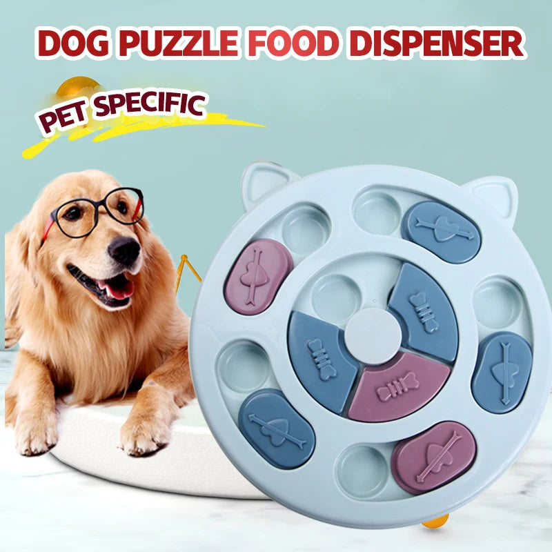 Interactive Brain Training Slow Feeding Bowl