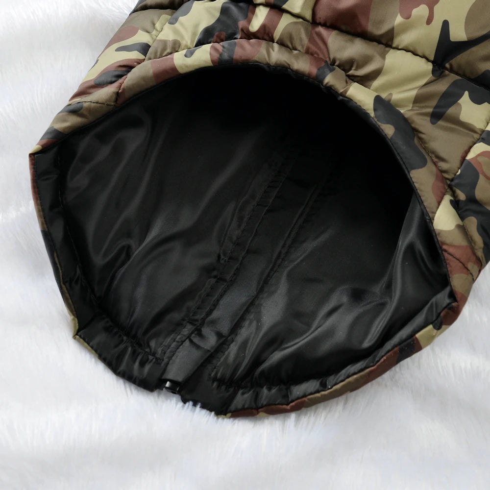 Waterproof Camouflage Coat Large Dogs