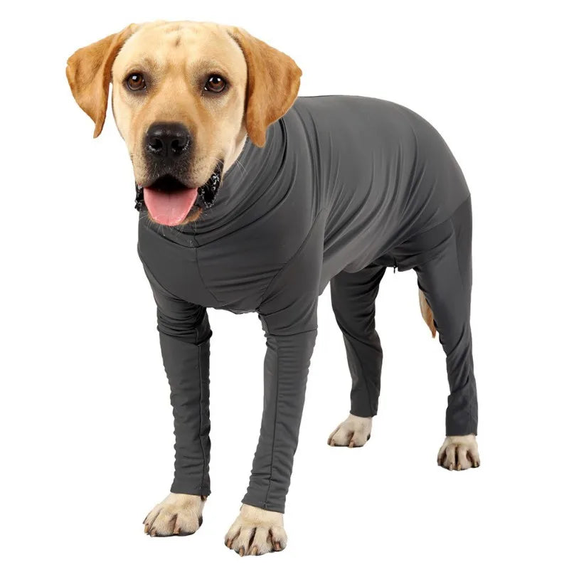 Long-Sleeved One-piece Pet Pajamas 4-Legged