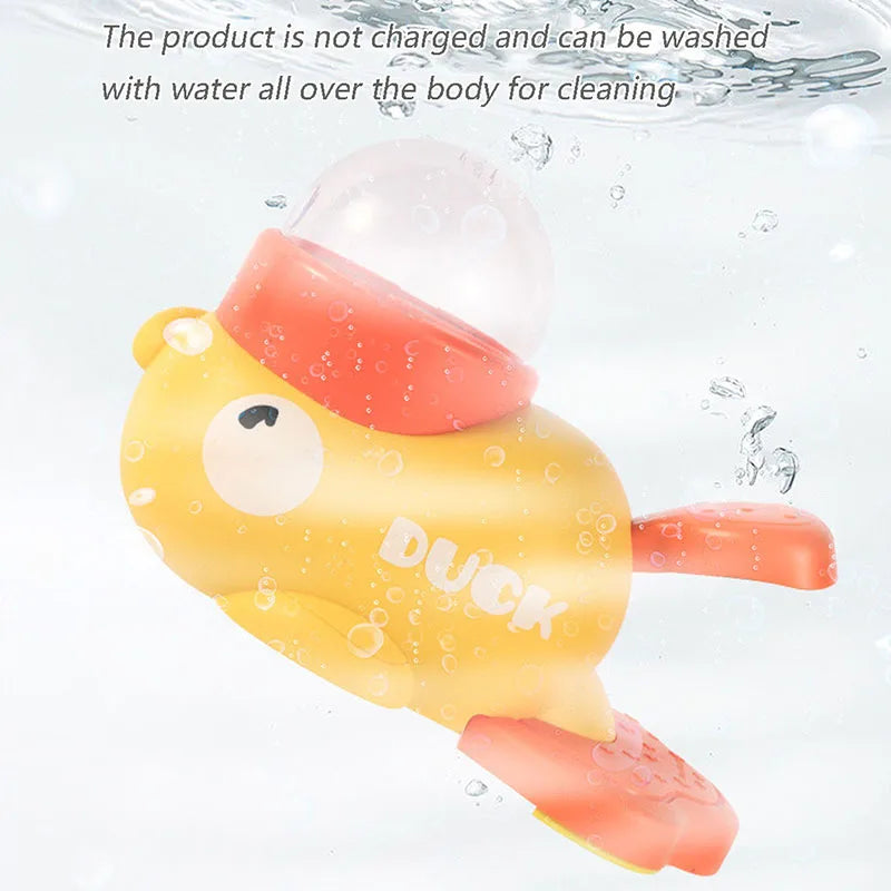 Yellow Duck-Shaped Interactive Cat Treat Dispenser