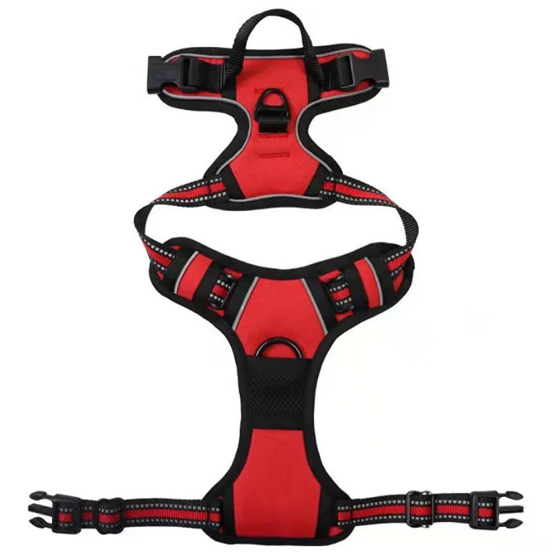 Adjustable, Reflective, Breathable Harness Vest