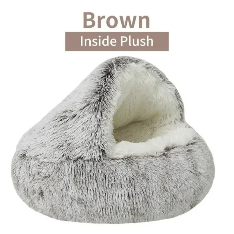 Pets Sleeping Enclosed Round Cushion