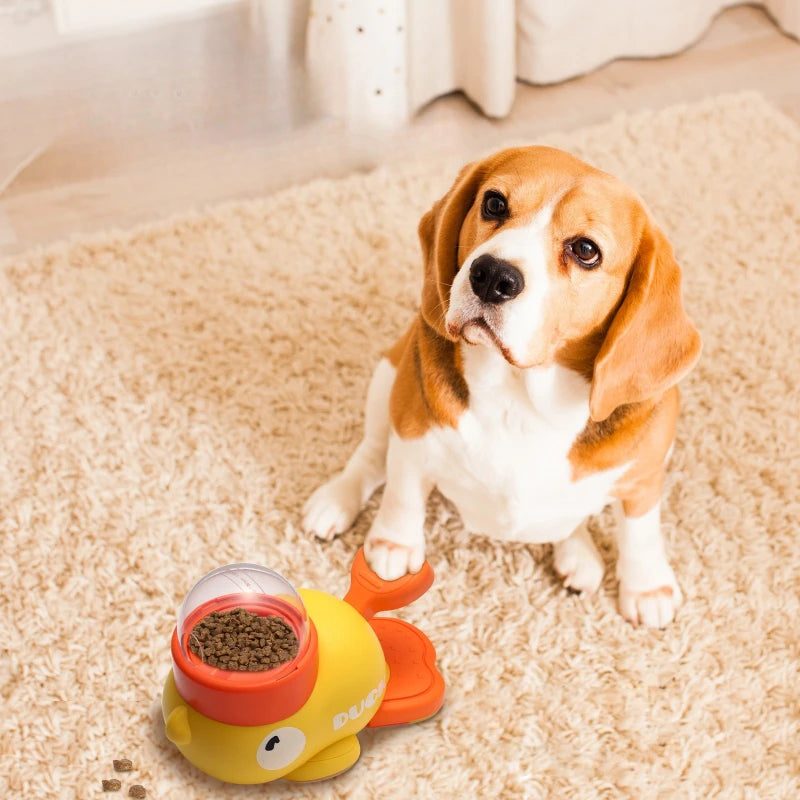 Dog Cartoon Duck Design Feeder
