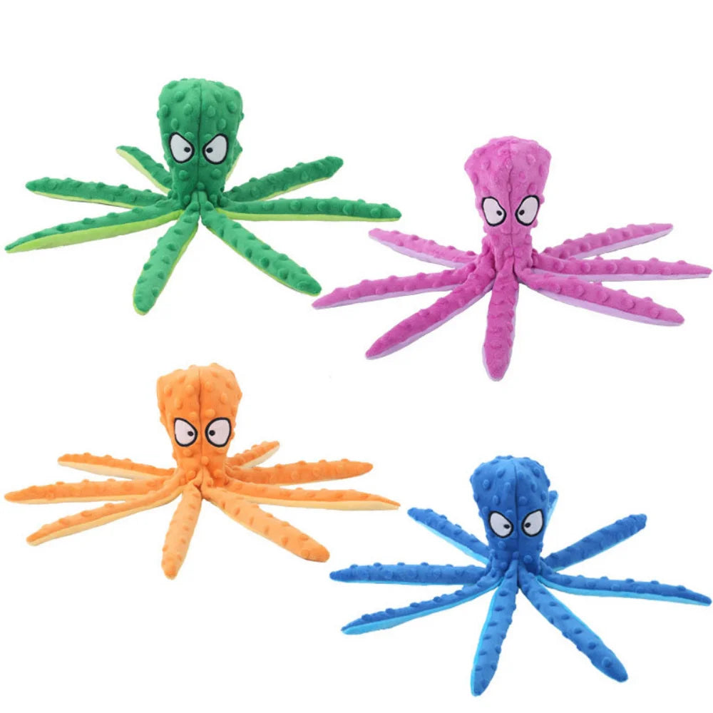 Plush Toy Voice Octopus Shell Puzzle