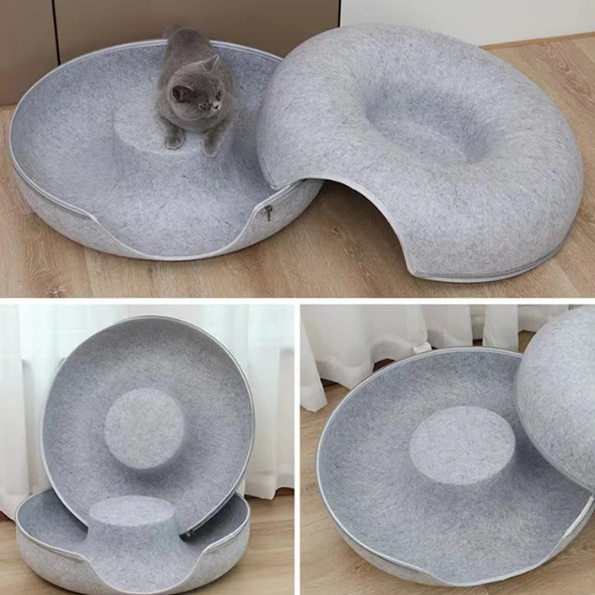 Felt Donut Bed House
