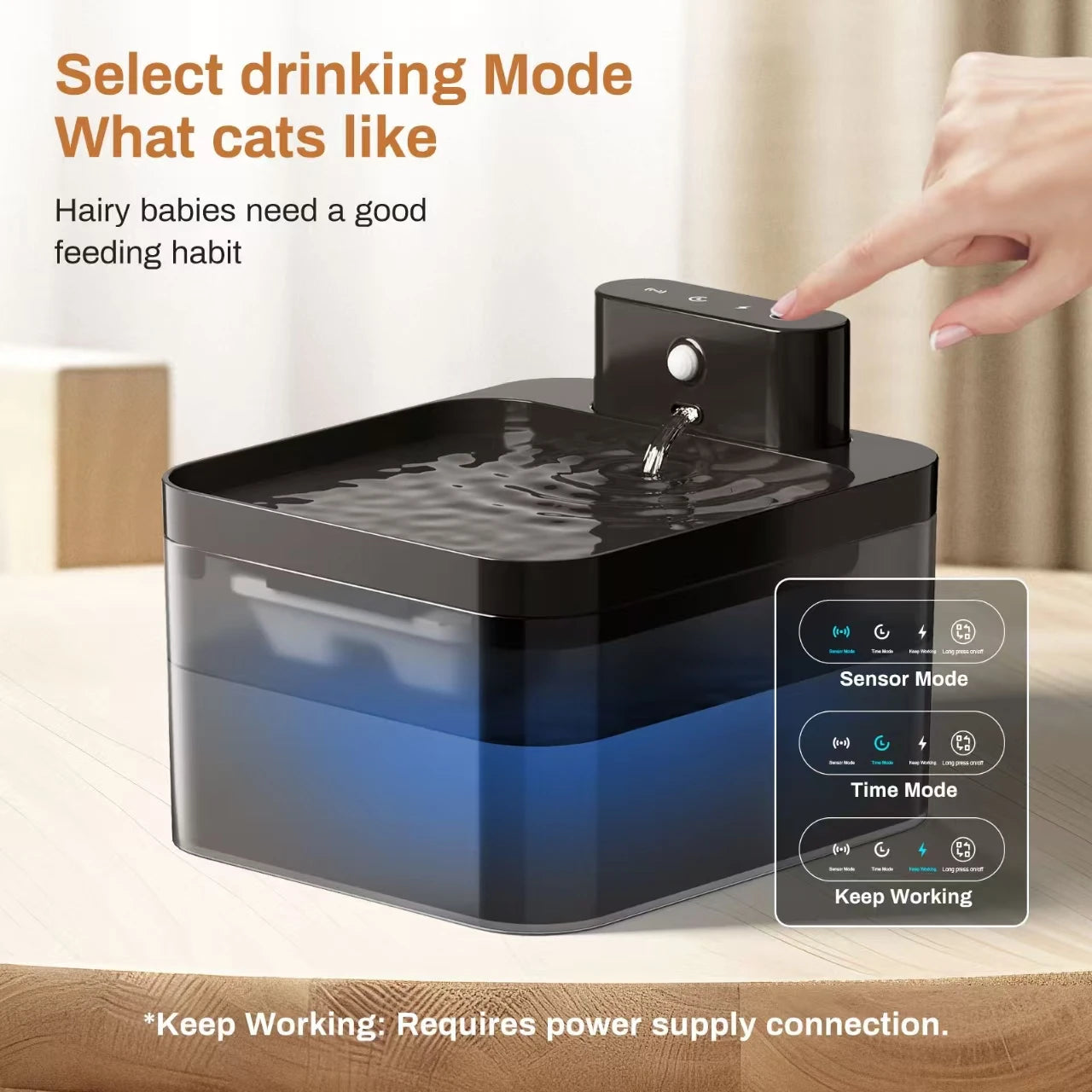 Wireless Water Fountain