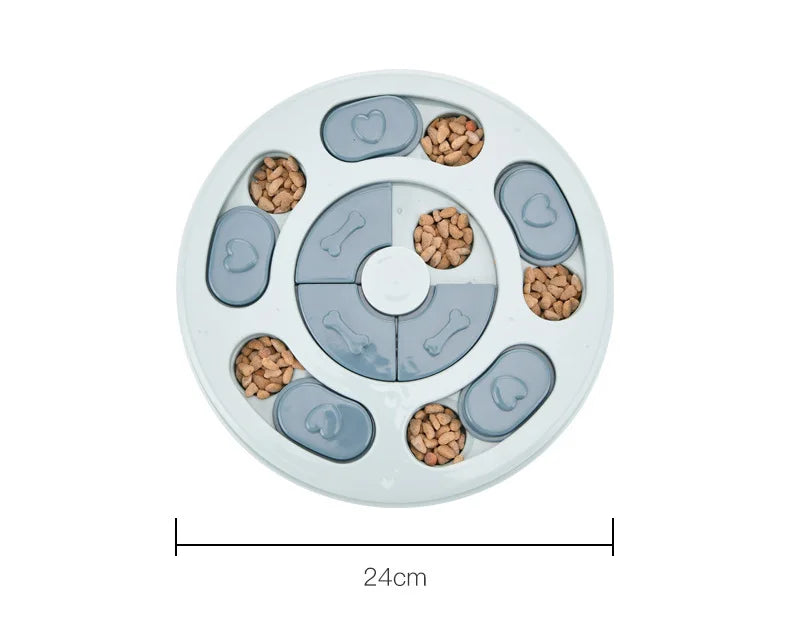 Interactive Brain Training Slow Feeding Bowl