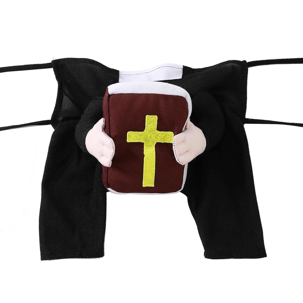 Halloween Pet Priest Costume