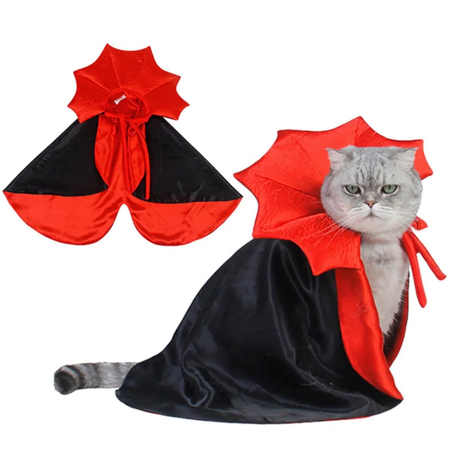 Halloween Pet Cosplay Costume Cloak