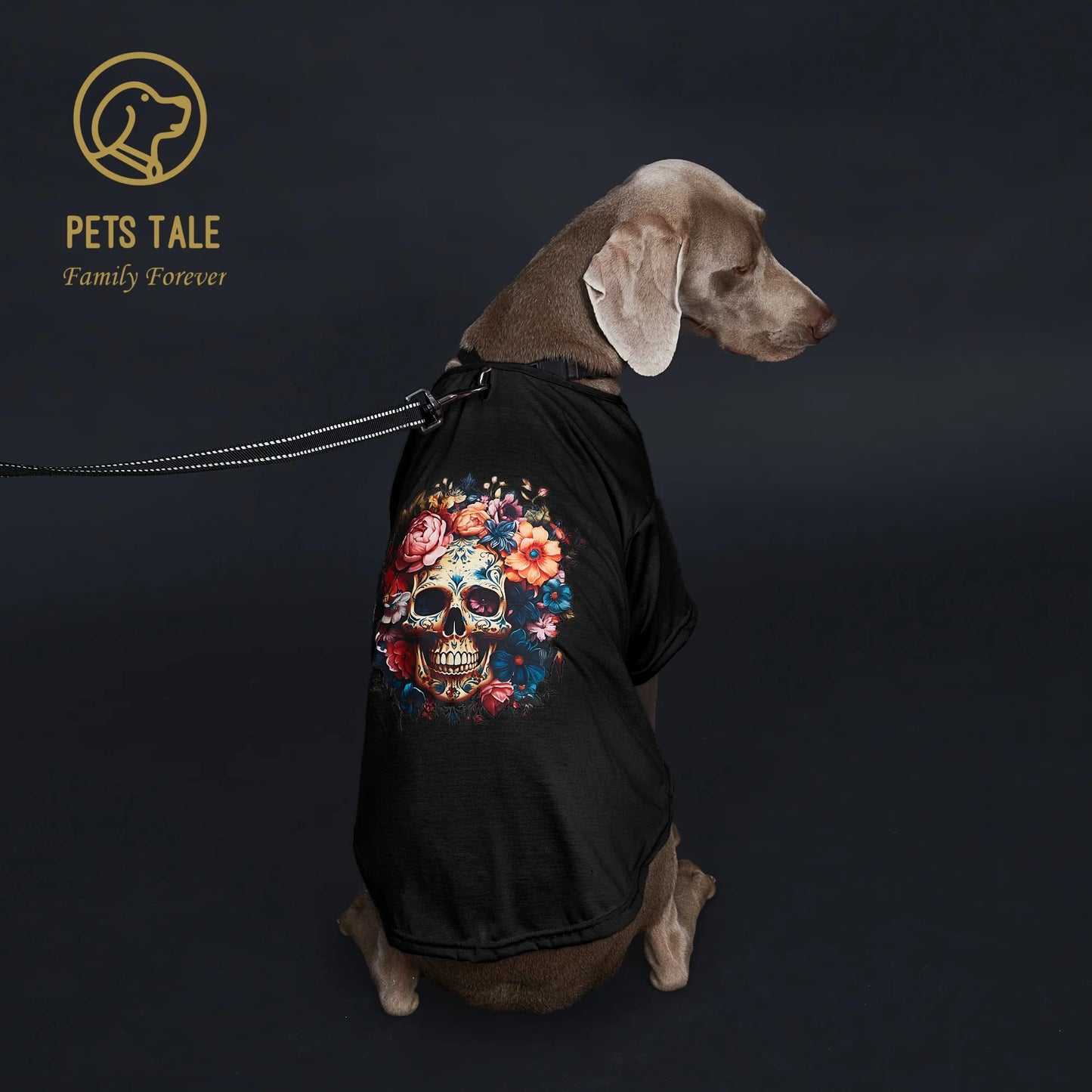 Skull Rose Short-Sleeve T-Shirt