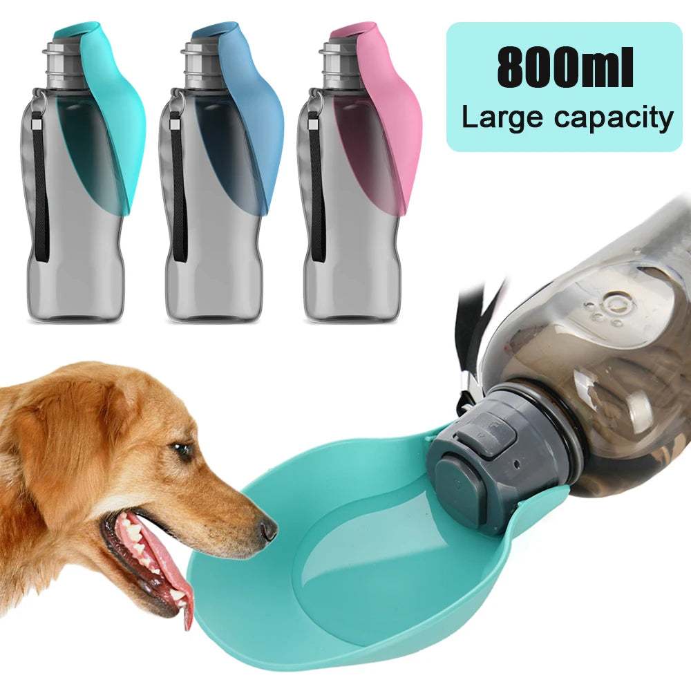 Outdoor Water Bottle For Cats & Dogs