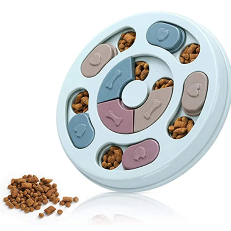 Interactive Brain Training Slow Feeding Bowl