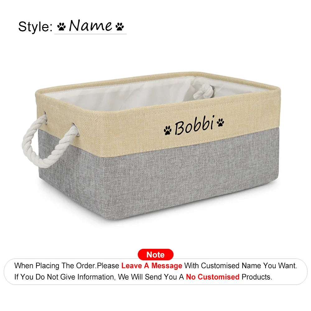 Pet Toy Basket