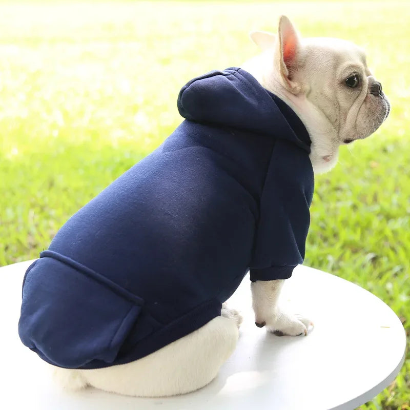 Dog Winter Hooded Sweatshirt