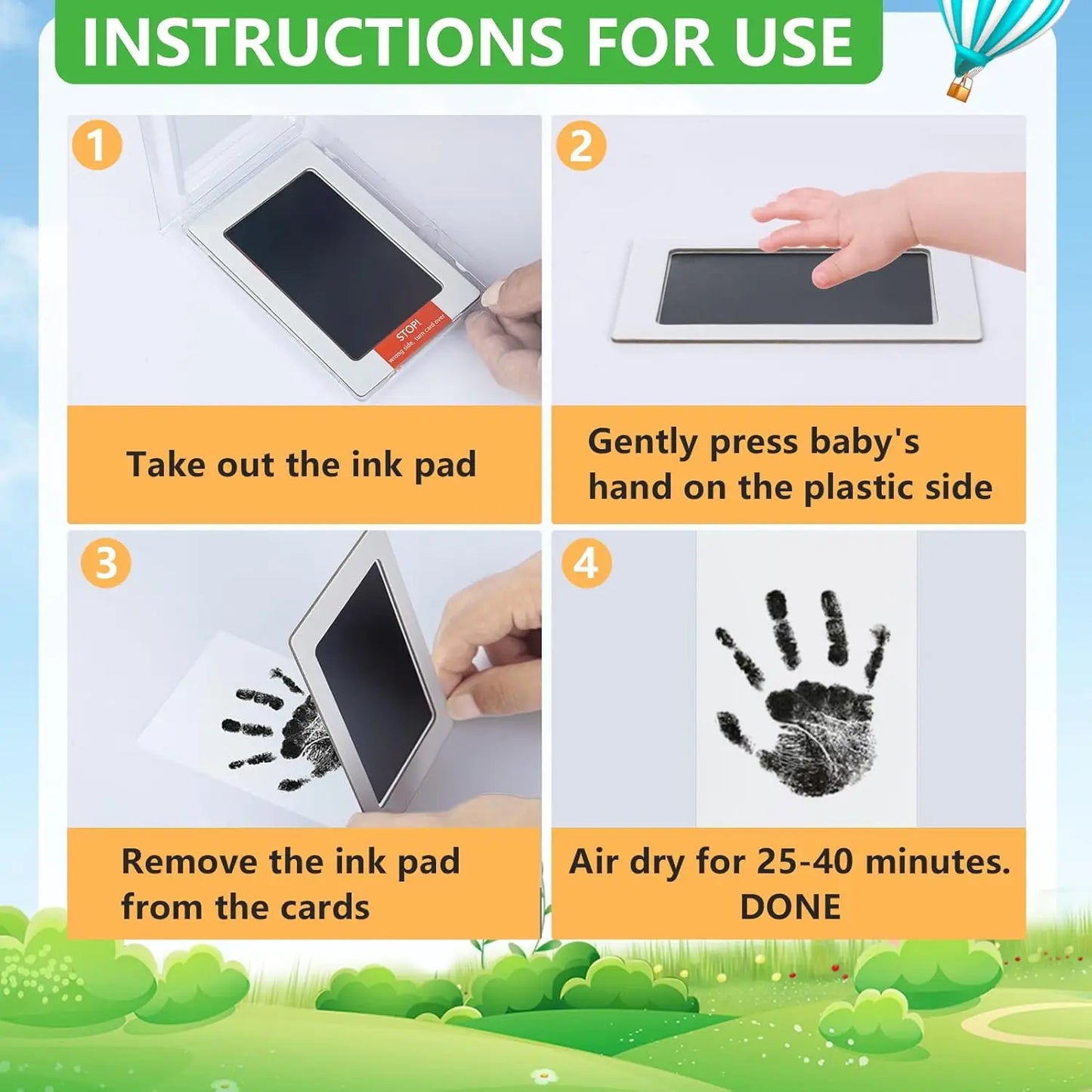 Pet Footprint Kit,