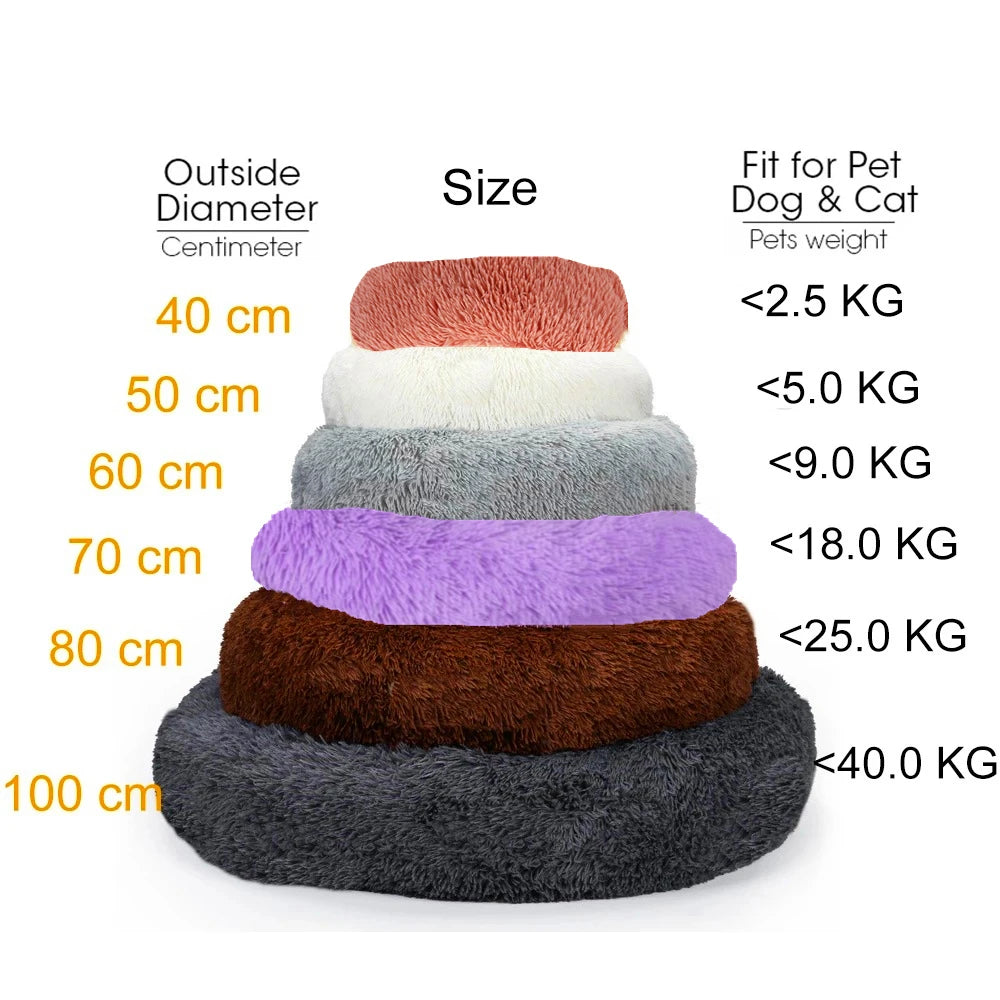 Pet Calming Donut Bed