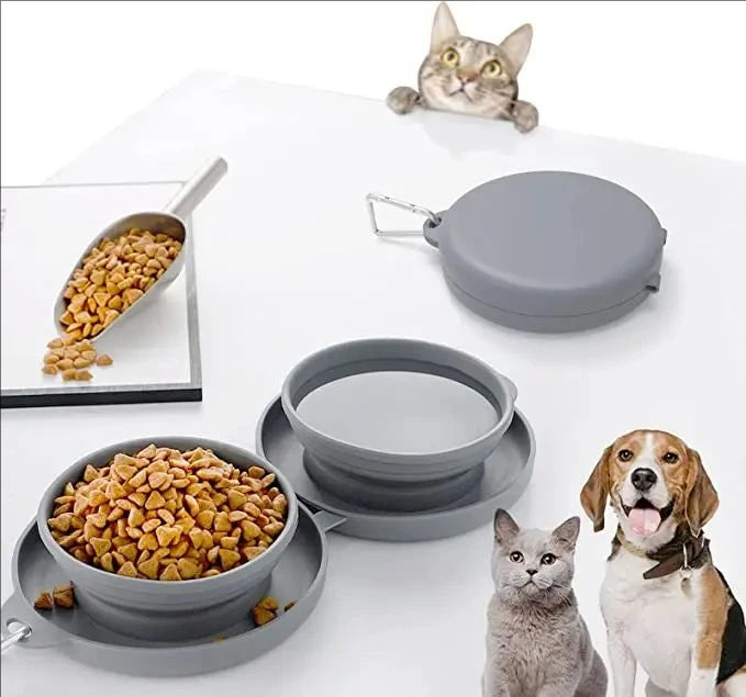 Folding Silicone Pet Bowls