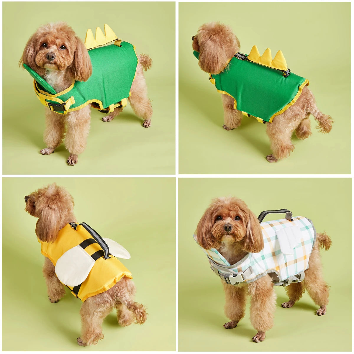 Reflective, Adjustable, Flotation Life Jacket