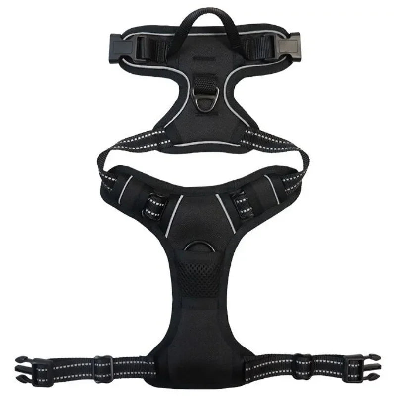 Adjustable, Reflective, Breathable Harness Vest