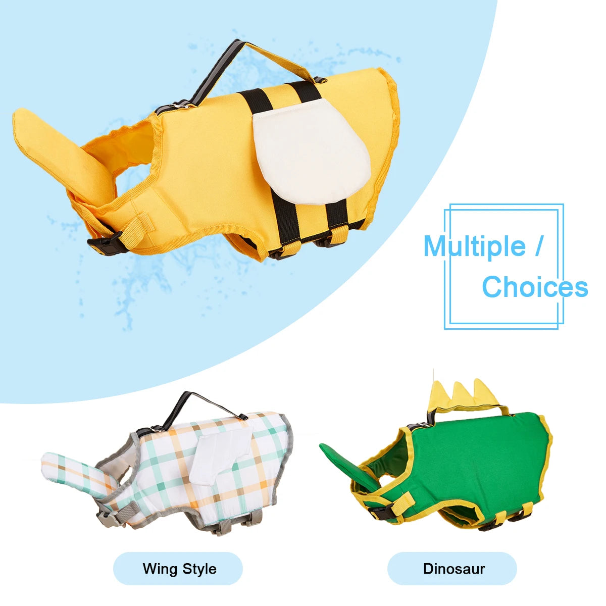 Reflective, Adjustable, Flotation Life Jacket