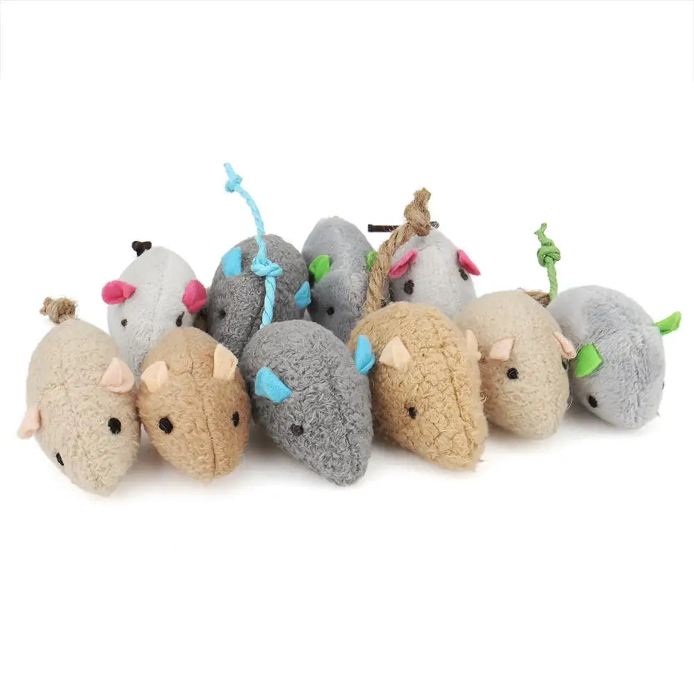2pcs Soft Interactive Cat Toy