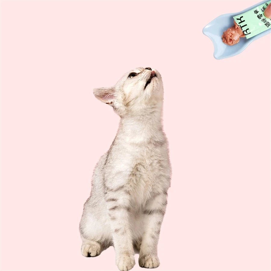 Cat Strip Squeeze Spoon