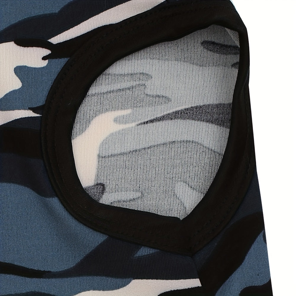Camouflage Print Dog Vest