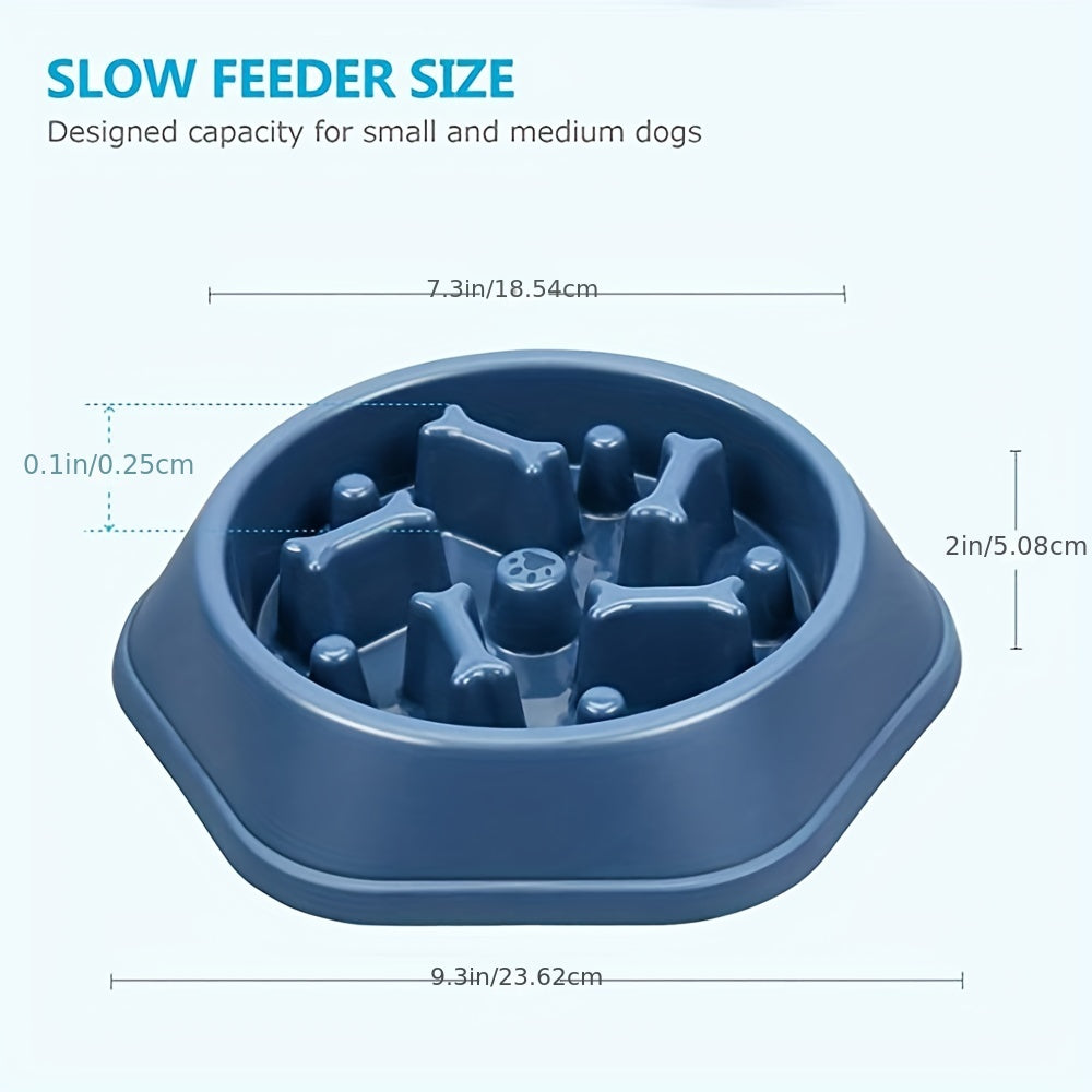 Healthy Eating Habits - Non-Slip Slow Feeder Pet Bowl