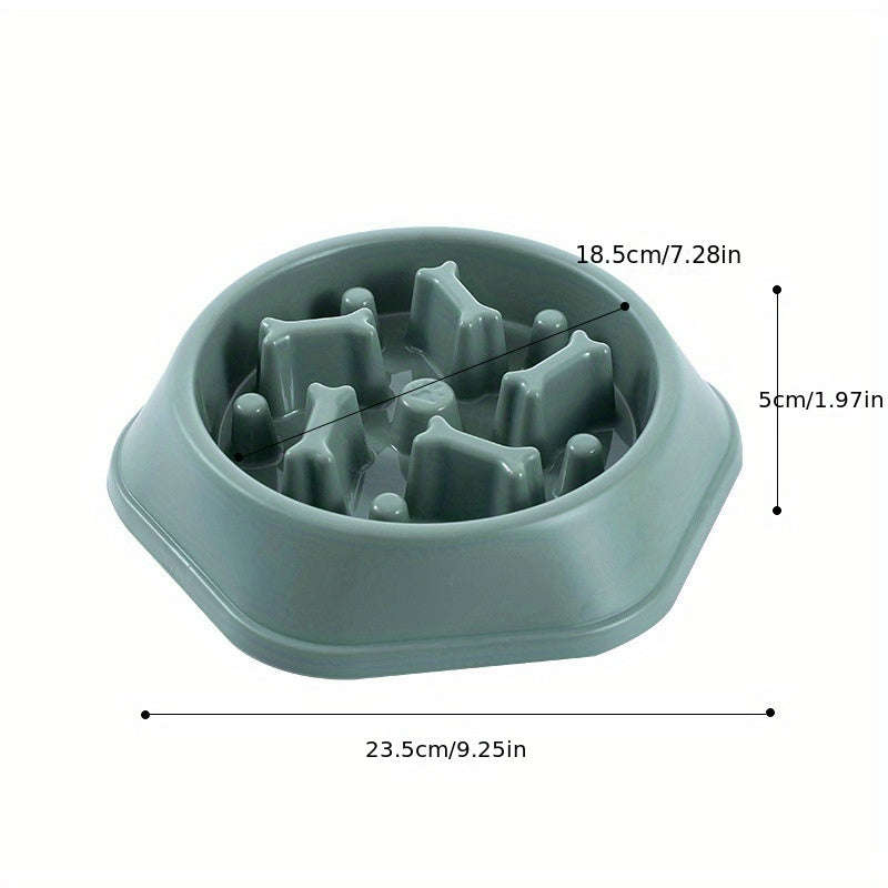 Healthy Eating Habits - Non-Slip Slow Feeder Pet Bowl