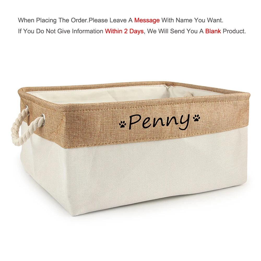 Pet Toy Basket