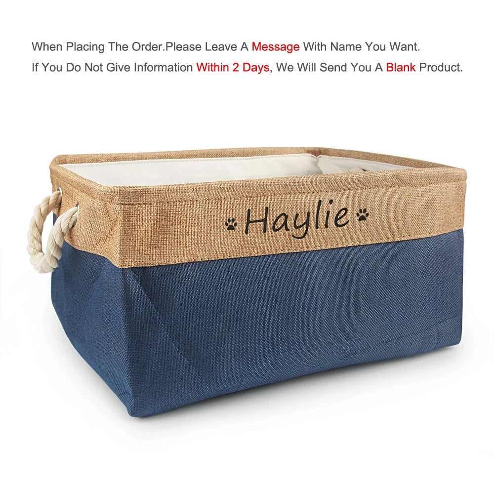 Pet Toy Basket
