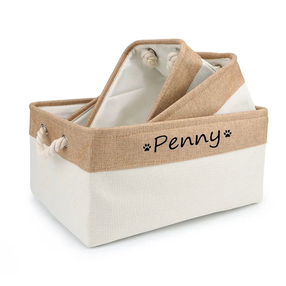 Pet Toy Basket