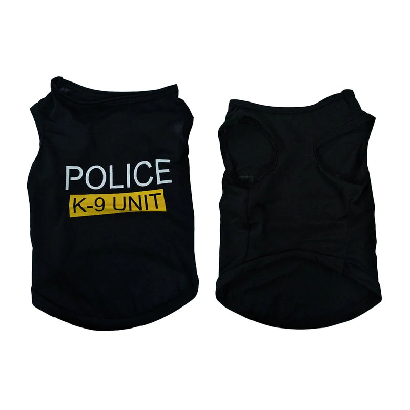 Police Vest Puppy T-shirt