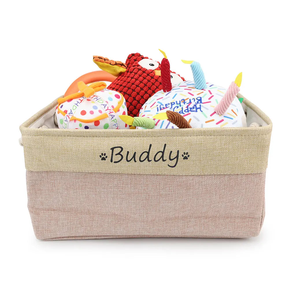Pet Toy Basket