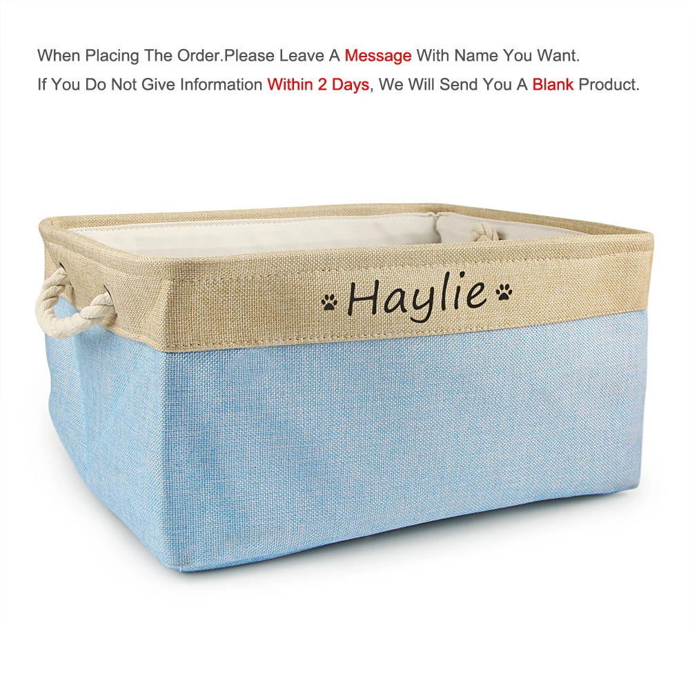 Pet Toy Basket