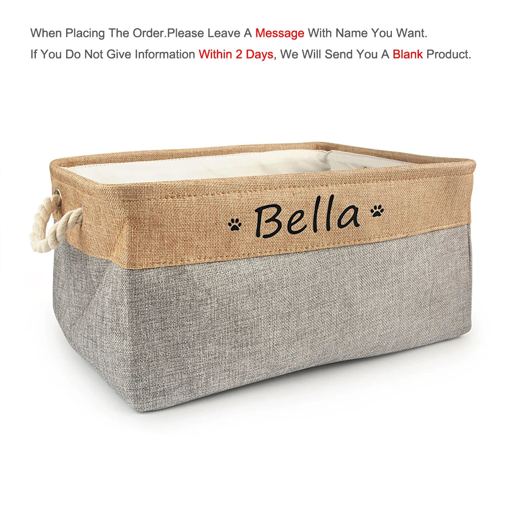 Pet Toy Basket