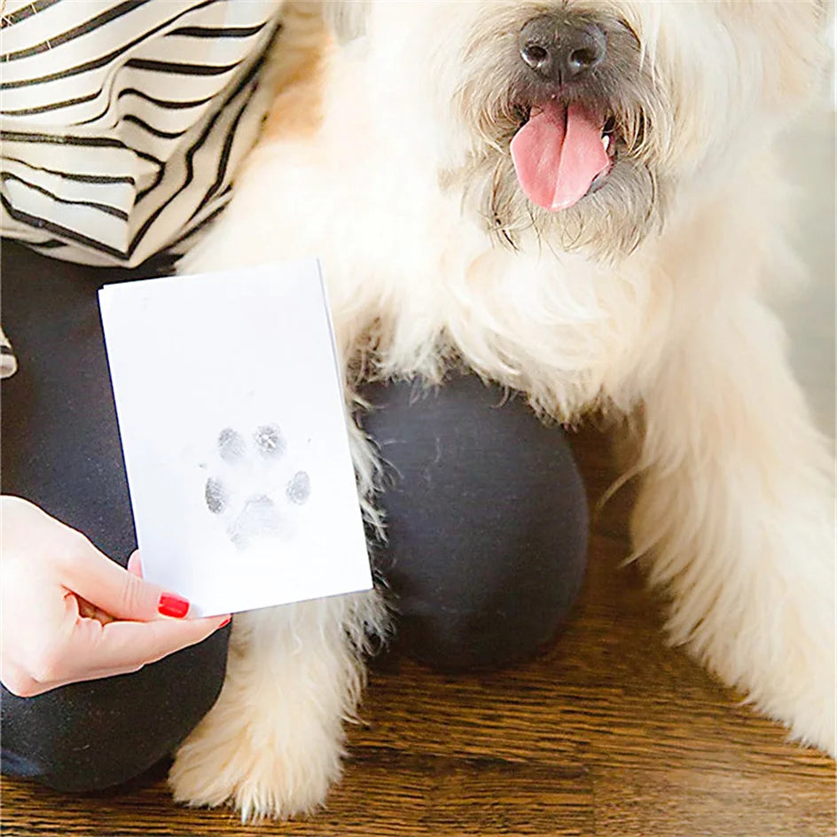 No-Touch Pet Paw Print