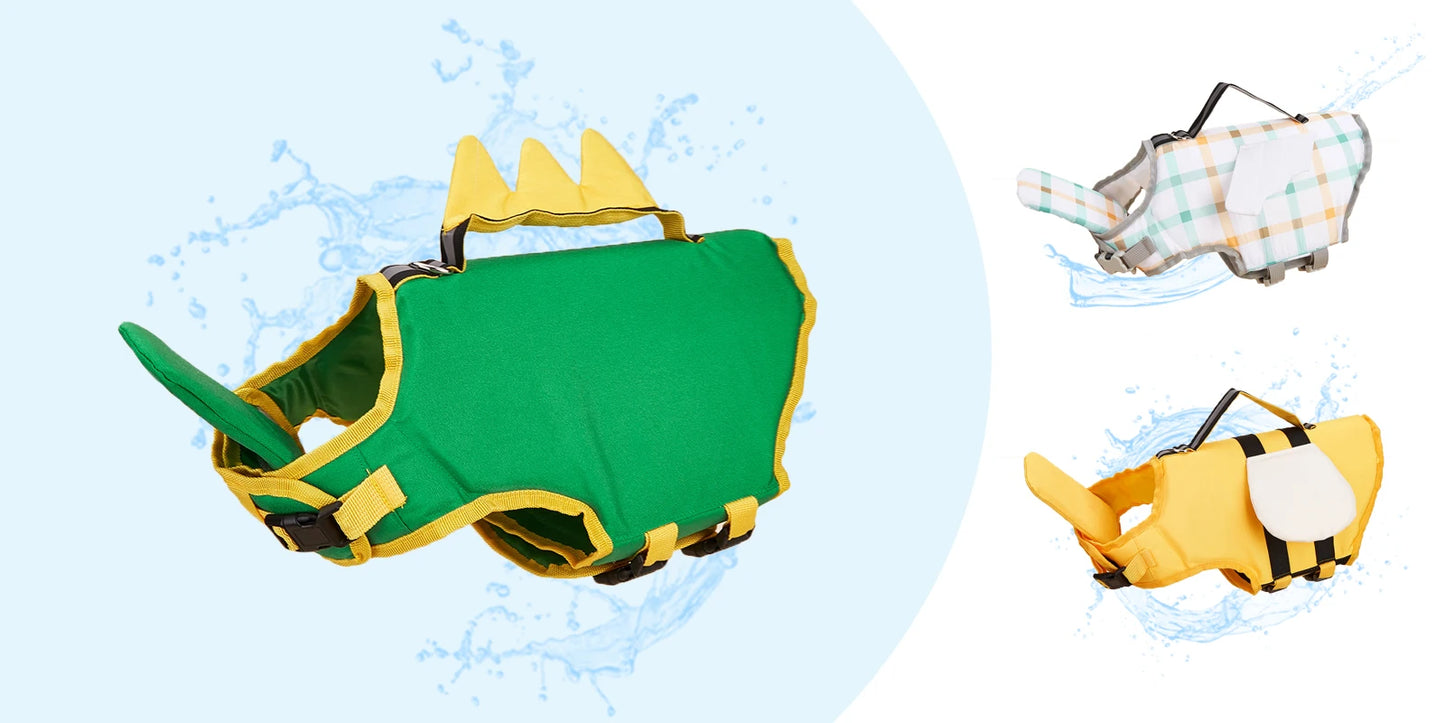 Reflective, Adjustable, Flotation Life Jacket