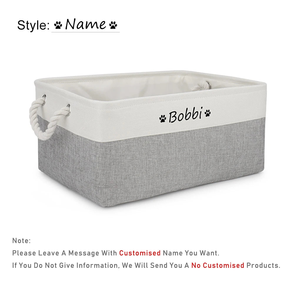 Pet Toy Basket