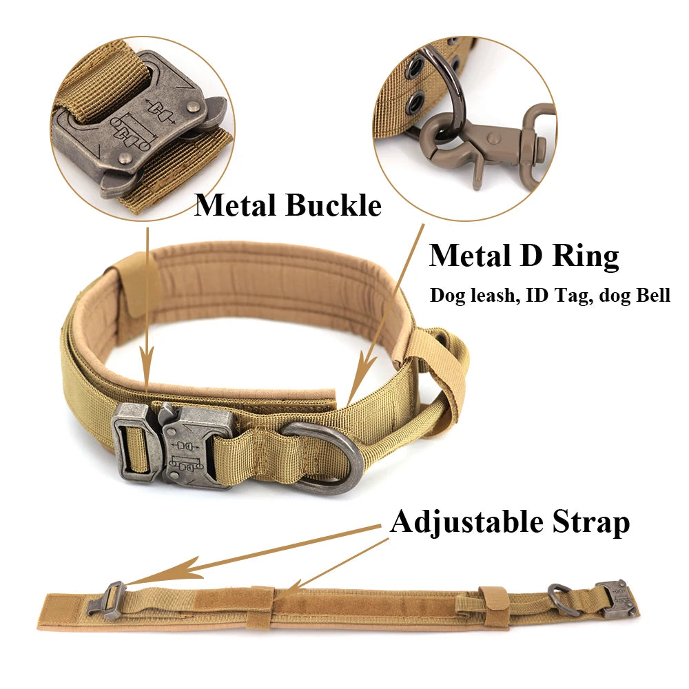 Large Dog Harness Collar Leash