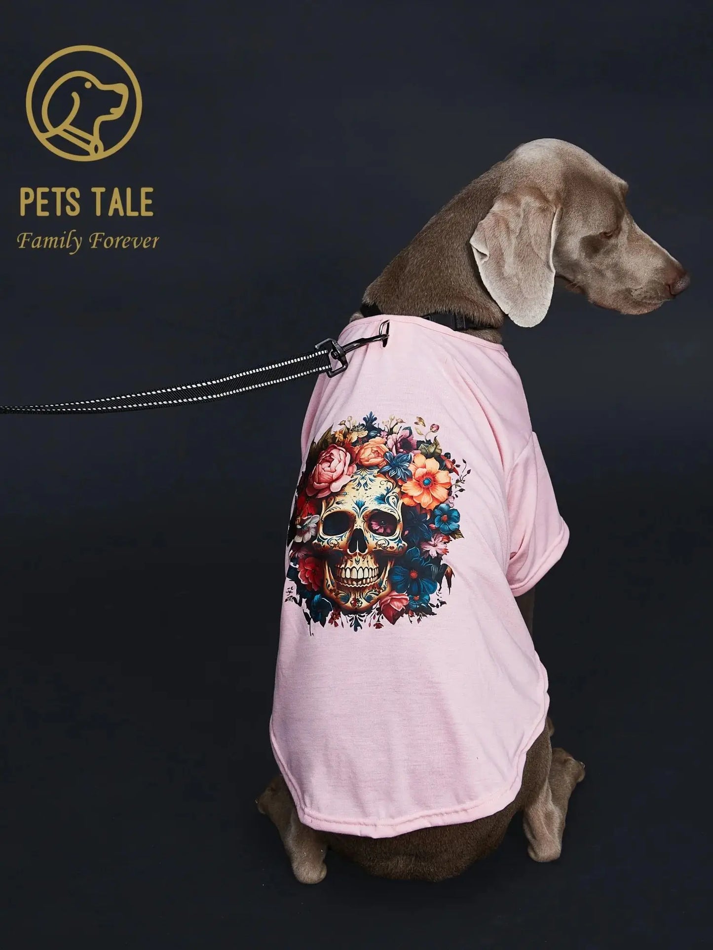 Skull Rose Short-Sleeve T-Shirt