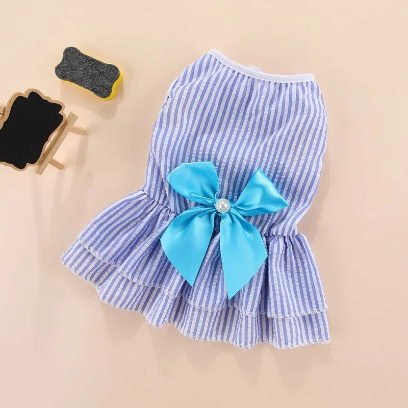 Striped Butterfly Skirt