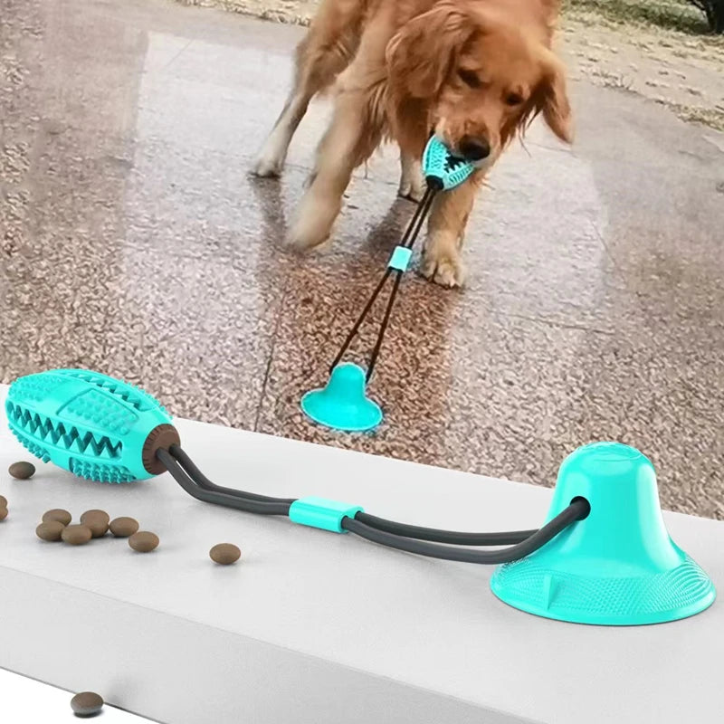 Dog Food Toy Silicon Suction Cup